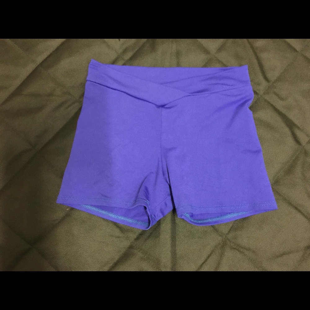 MotionWear girl’s dance/gymnastics shorts.